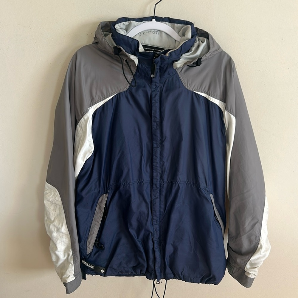 Vintage SPECIAL BLEND Small ( fits like M) blue & grey snowboard jacket